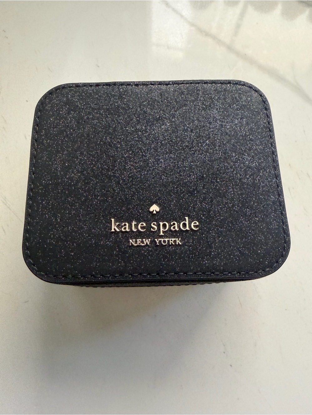 Kate Spade Glitter Jewelry Box